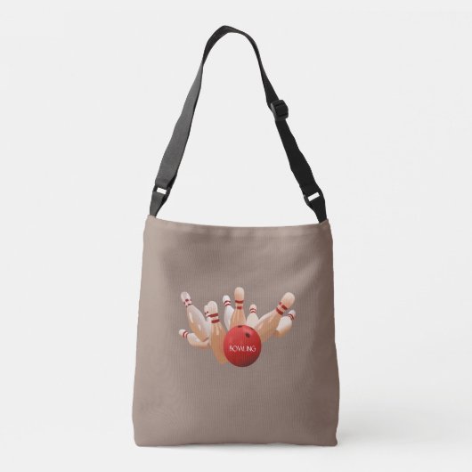 Sac Ajustable Bowling sur marron (Dos)