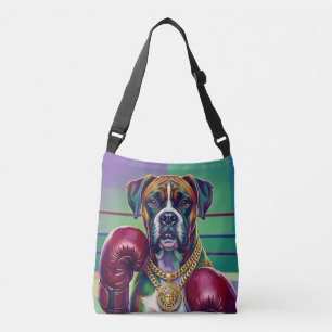Sac Ajustable Boxeur de chien de boxe d'art pop moderne 360°