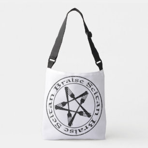 Sac Ajustable Braise Seitan Vegan Pentagram (version sombre)