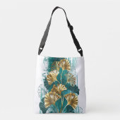 Sac Ajustable Branche avec Feuilles d'or Ginko Biloba (Dos)