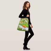 Sac Ajustable Bright Colorful Jardin blanc pâle marguerites v5 (Sur le modèle)