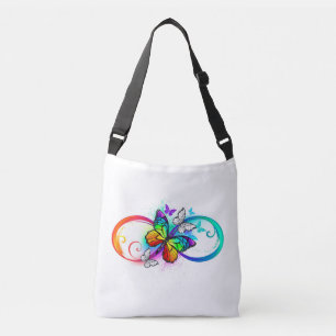 Sac Ajustable Bright infinity with rainbow butterfly