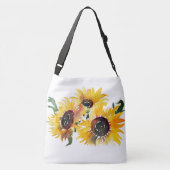 Sac Ajustable Bright Sunflower Watercolor Fabuleux 50 nommé (Dos)