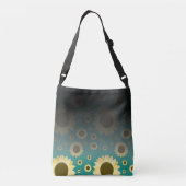 Sac Ajustable Bright Sunflowers on Green (Dos)