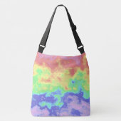 Sac Ajustable Bright Trippy Retro Super Boho Hippie Rainbow (Devant)