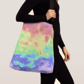 Sac Ajustable Bright Trippy Retro Super Boho Hippie Rainbow (De près)