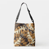 Sac Ajustable Bright Tropical Feuilles Dark Motif (Dos)