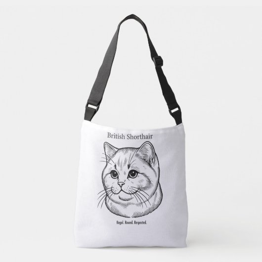 Sac Ajustable British Shorthair (Devant)