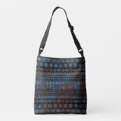 Sac Ajustable Bronze et rouille Pat tribal péruvien aztèque (Dos)