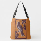 Sac Ajustable brune avec orangé (Devant)