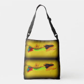 Sac Ajustable brunette nage sirènes (Dos)