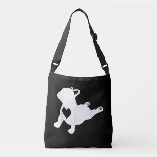 Sac Ajustable Bulldog Yoga Pose Love Heart Workout