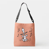 Sac Ajustable cacahuètes | Snoopy Dancing (Dos)
