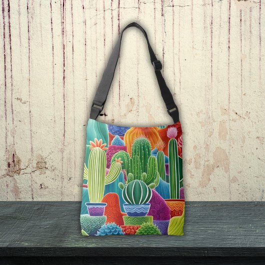 Sac Ajustable Cactus à pointes Abstraits
