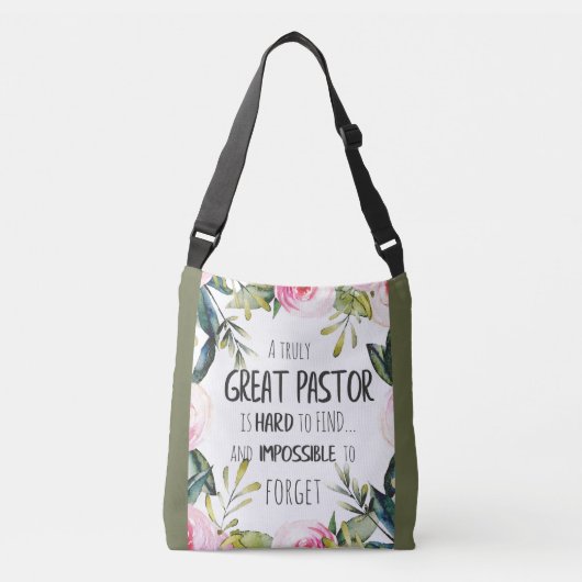 Sac Ajustable Cadeau d'appréciation pour le pasteur Citation de (Devant)
