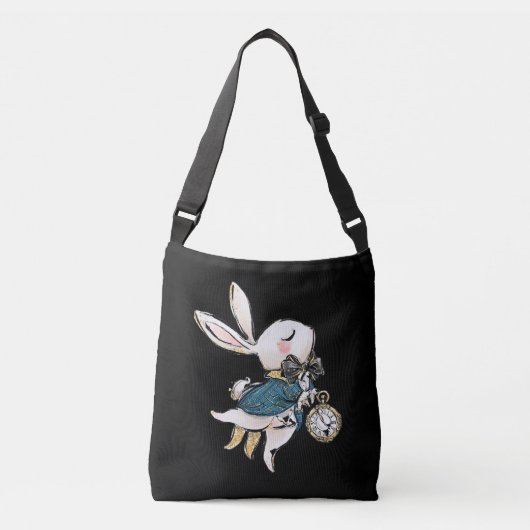 Sac Ajustable Cadeau de lapin| Alice au pays des merveilles (Devant)