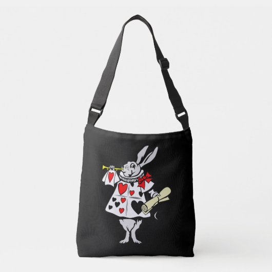 Sac Ajustable Cadeau de lapin| Alice au pays des merveilles (Devant)