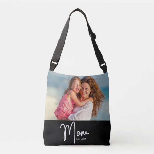 Sac Ajustable Cadeau Photo de Maman Créé (Devant)