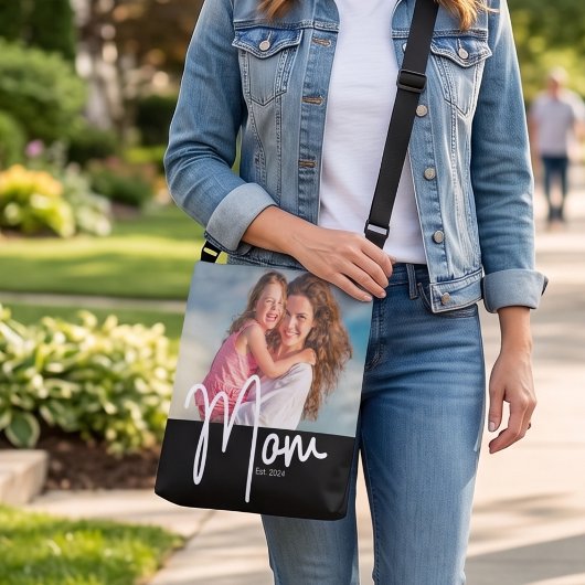 Sac Ajustable Cadeau photo Maman Fondée