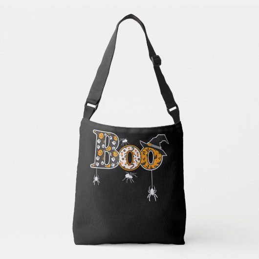 Sac Ajustable Cadeau Spider | Araignée de Boo Halloween (Devant)