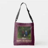 Sac Ajustable Cadeaux de retraite heureux personnalisés pour mam (Dos)