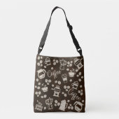 Sac Ajustable Café - Cross Body Fourre-tout (Dos)