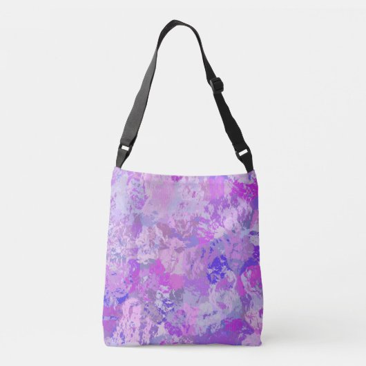 Sac Ajustable Camo Abstrait tendance rose violet bleu (Dos)