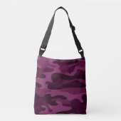 Sac Ajustable Camo de couleur violette tyrienne (Devant)