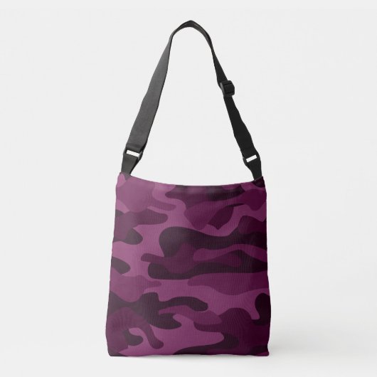 Sac Ajustable Camo de couleur violette tyrienne (Devant)