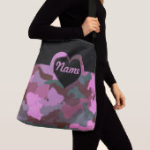 Sac Ajustable Camo rose personnalisable pour grand (De près)