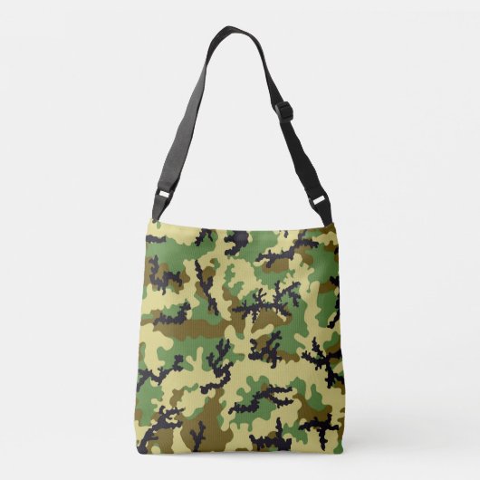 Sac Ajustable Camouflage des bois (Dos)