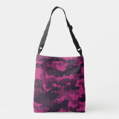 Sac Ajustable Camouflage hexagonal, texture militaire arrière - (Dos)