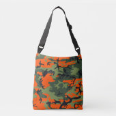 Sac Ajustable Camouflage orange et vert, Militaire, Armée (Devant)