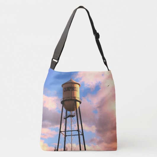 Sac Ajustable Campbell CA Water Tower Brossé Polyester Fourre-to (Dos)