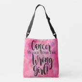 Sac Ajustable CANCER SALI AVEC le rose FAUX de FILLE (Dos)