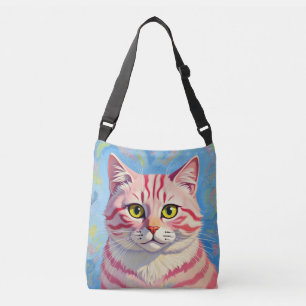 Sac Ajustable « Candice » Une Mystique à rayures Cerise – Portra