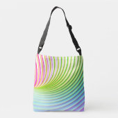 Sac Ajustable Candy Stripe Pastel Arc-en-ciel couleur vive (Dos)