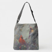 Sac Ajustable Cardinaux "Noël arrive" (Dos)