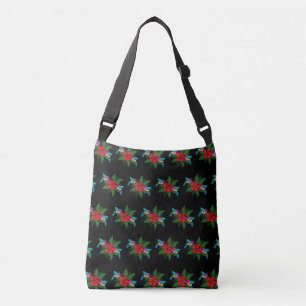 Sac Ajustable Caricature à fleurs d'Hibiscus sur de mignons coli