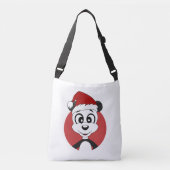 Sac Ajustable Caricature de Noël avec caravane d'ours de panda m (Devant)