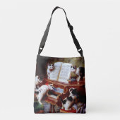Sac Ajustable Carl Reichert Kittens Jouer Piano (Dos)