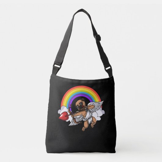 Sac Ajustable Carlin Chien Cupide Valentines Jour Mignonne Anima (Devant)