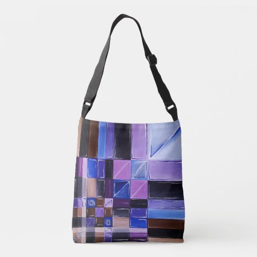 Sac Ajustable Carré pourpre (Dos)