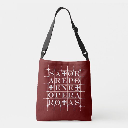 SAC AJUSTABLE CARRÉ SATOR [BLANC] (Dos)