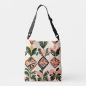 Sac Ajustable Carreaux et botaniques (Dos)