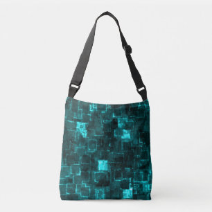 Sac Ajustable Carreaux numériques Aqua Glimmer
