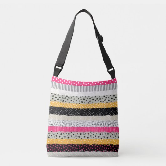 Sac Ajustable Carrelage en Patchwork : Conception Versatile Sans (Devant)