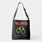 Sac Ajustable cartable "LA LIBERTÉ D'EXPRESSION N'EST PAS UN CRI (Dos)