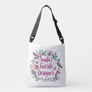 Sac Ajustable Carte cadeau de Noël à coudre pour le designer de