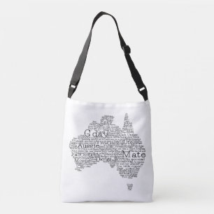 Sac Ajustable Carte de l'argot australien